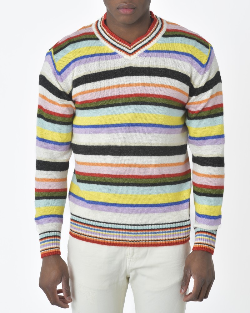 Pull en maille multicolore Scotch & Soda 