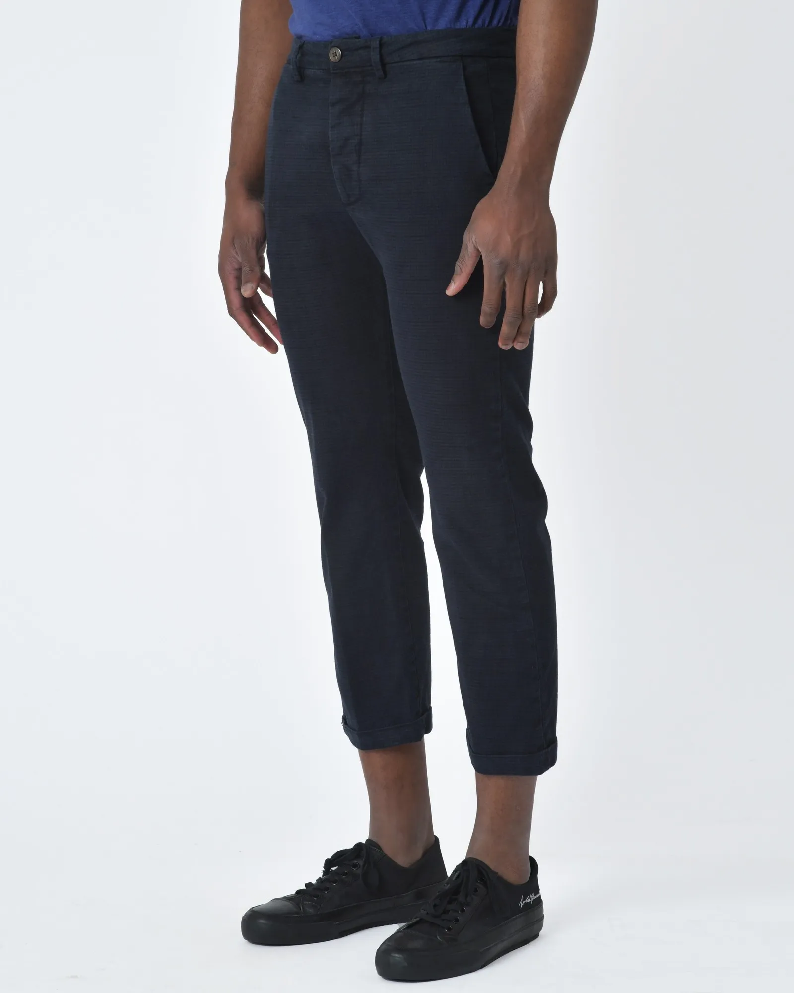 Pantalon bleu marine True Nyc 