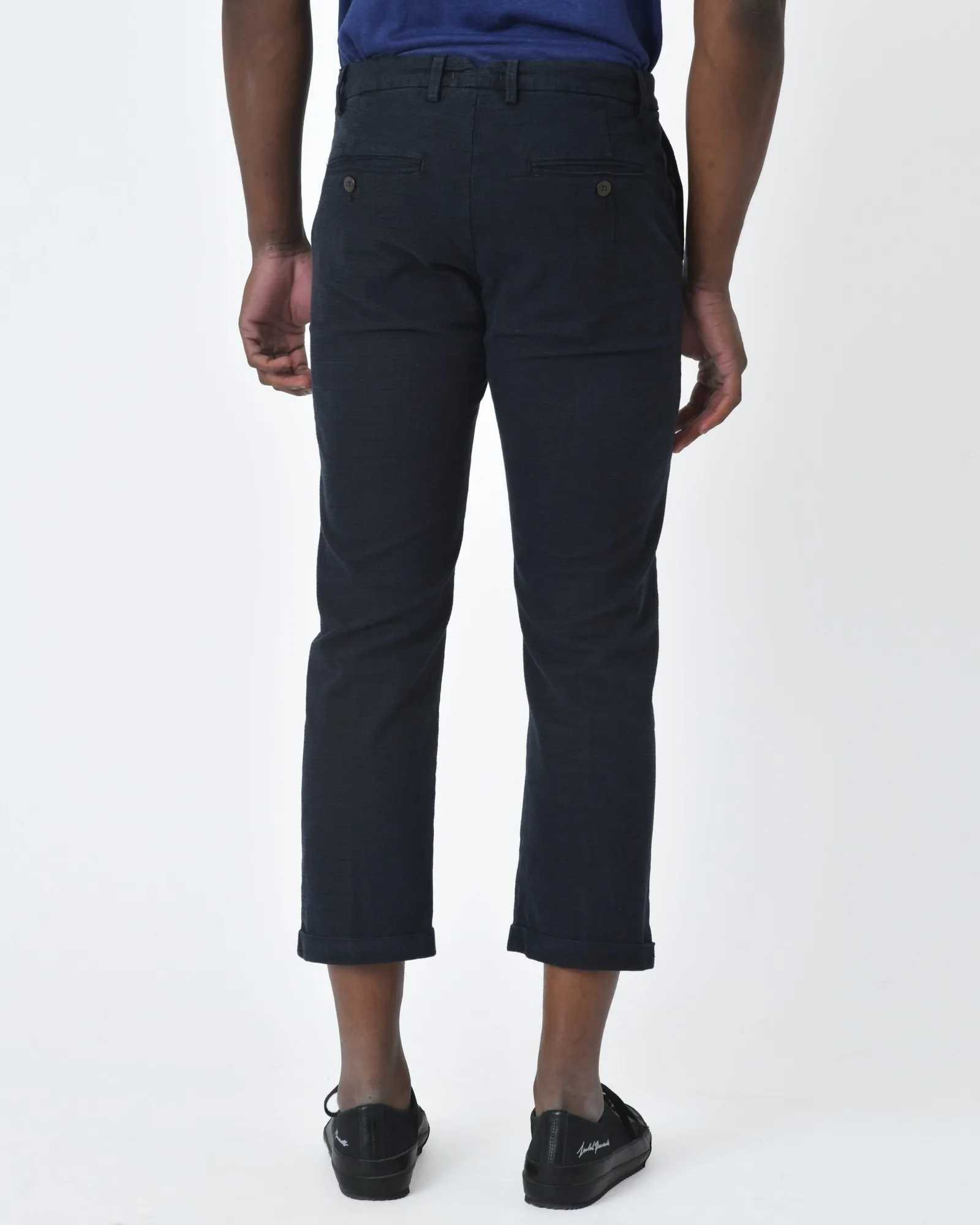 Pantalon bleu marine True Nyc 