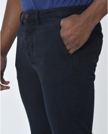 Pantalon bleu marine True Nyc 