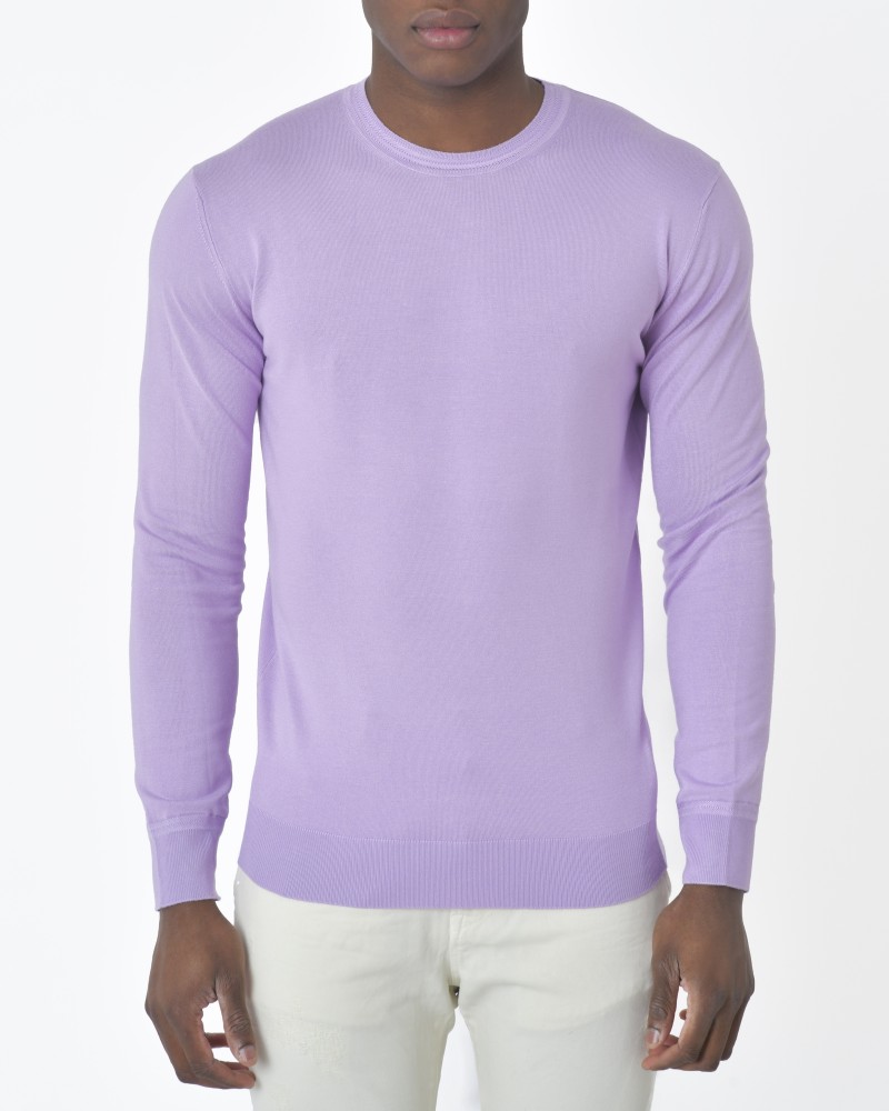 Pull en maille mauve Scotch & Soda 