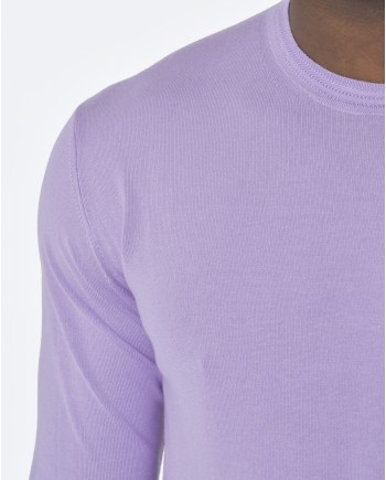 Pull en maille mauve Scotch & Soda 