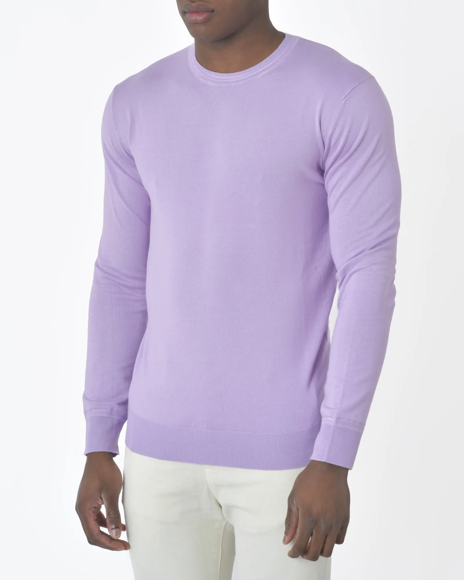 Pull en maille mauve Scotch & Soda 