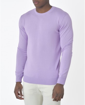 Pull en maille mauve Scotch & Soda 