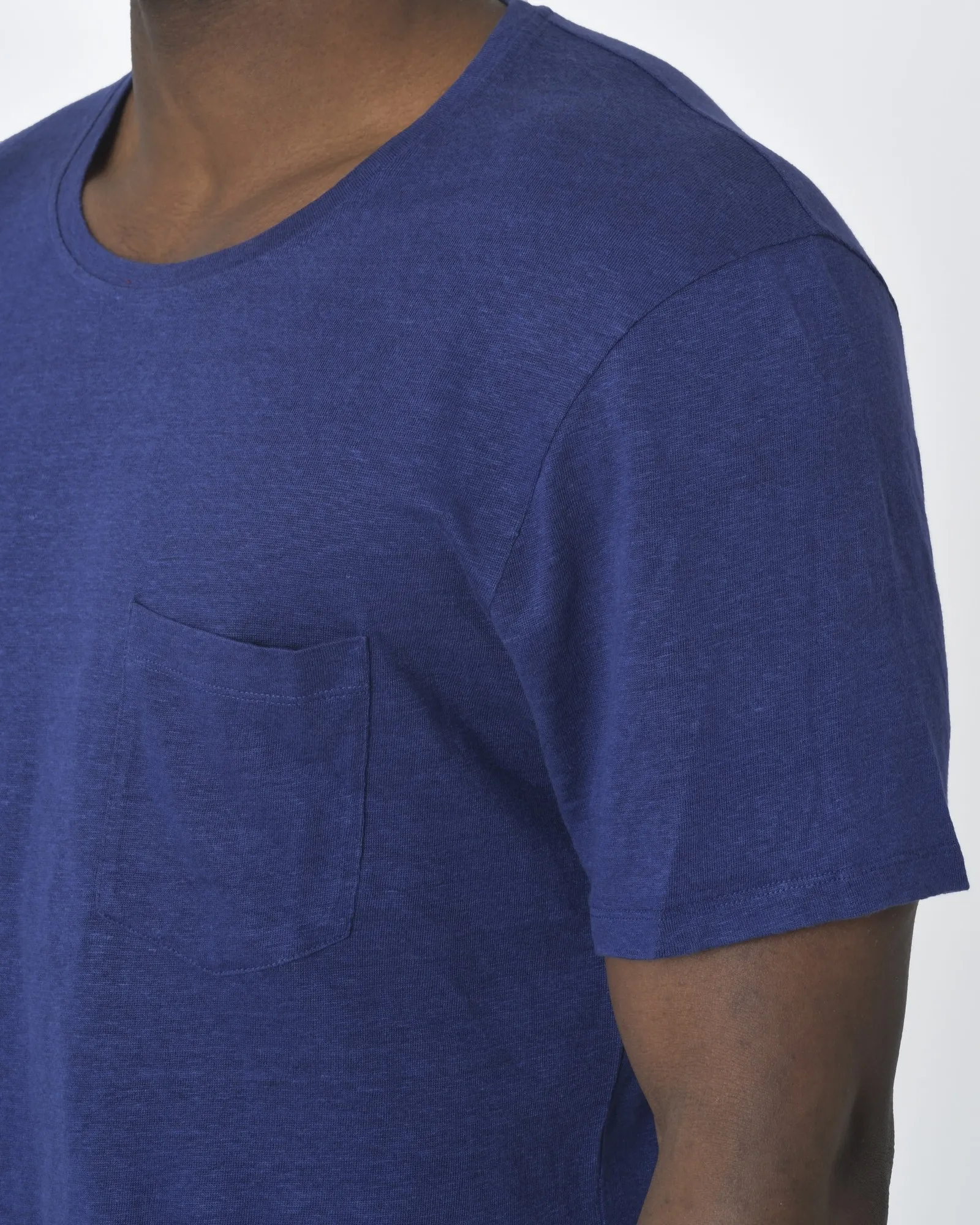 T-Shirt bleu Vneck 