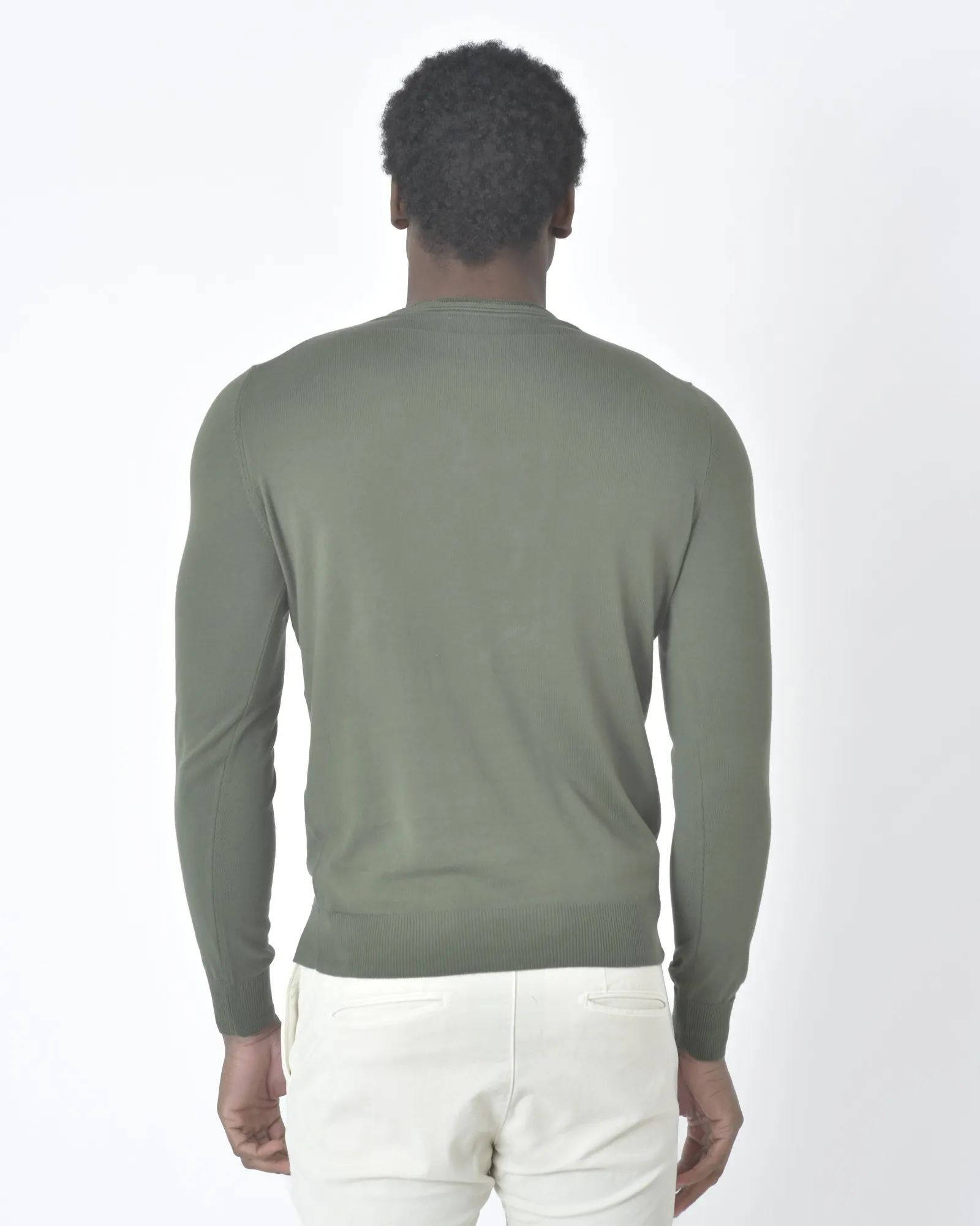 Pull vert Vneck 