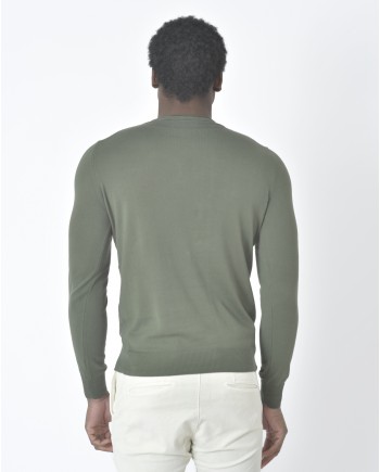 Pull vert Vneck 