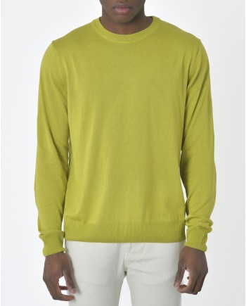 Pull en maille vert  Vneck 