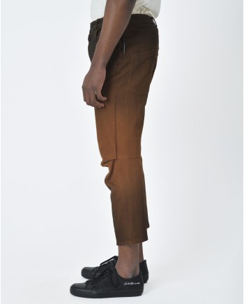 Pantalon marron Nostra Santissima 