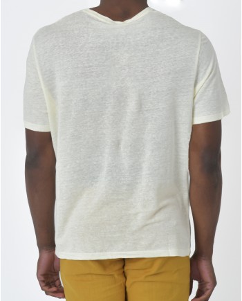 T-Shirt jaune pale Erevan 