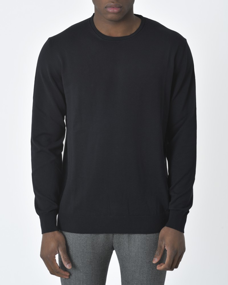 Pull noir Vneck 