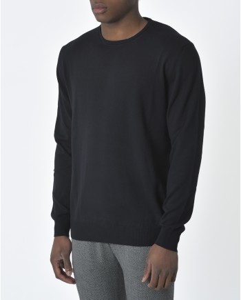 Pull noir Vneck 