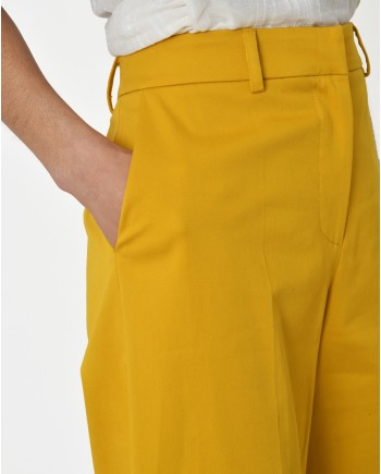 Pantalon jaune Borbonese 