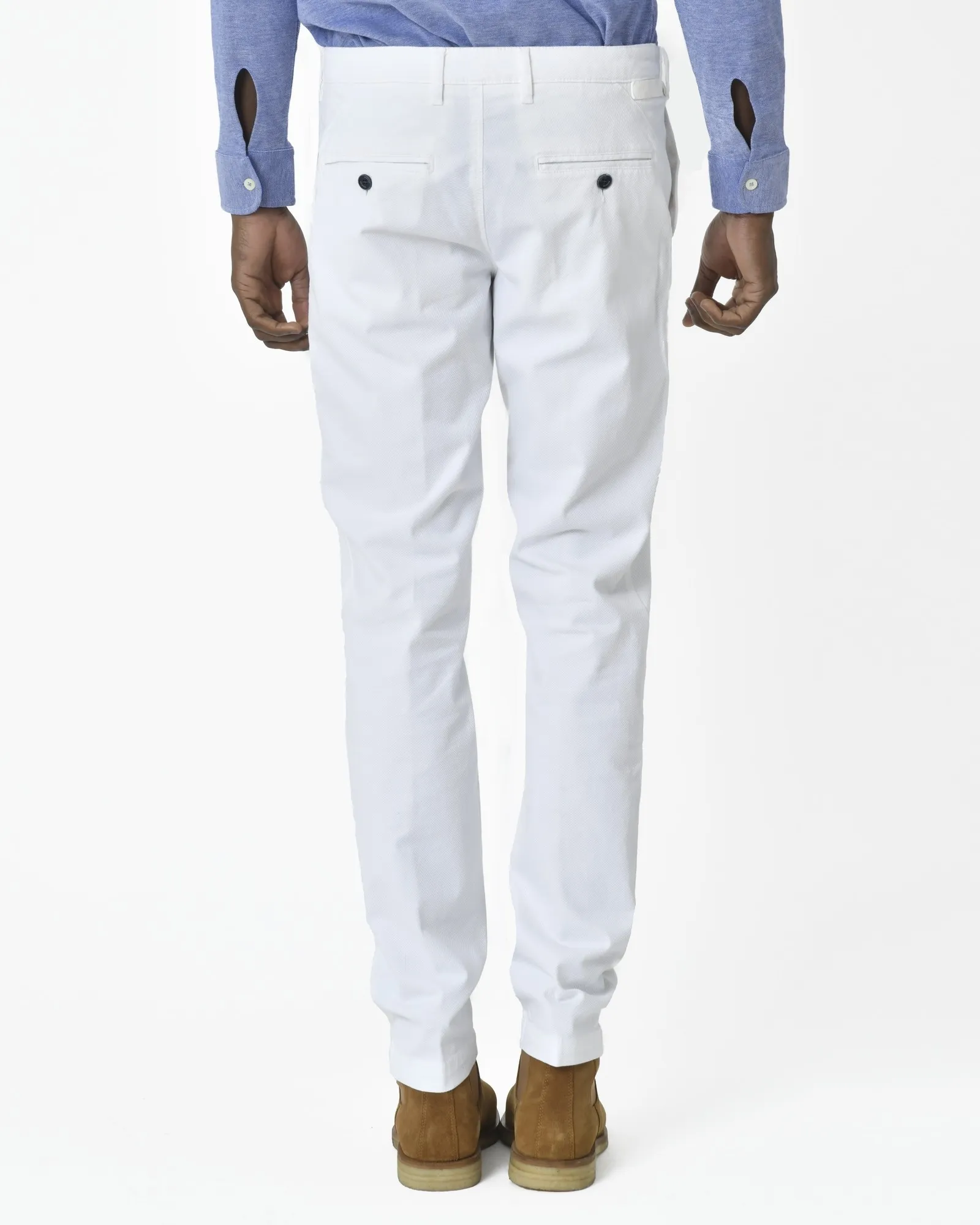 Pantalon droit blanc Rodrigo 