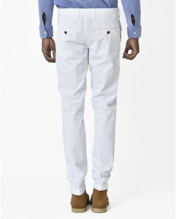 Pantalon droit blanc Rodrigo 