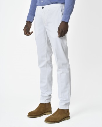 Pantalon droit blanc Rodrigo 