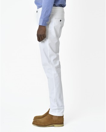 Pantalon droit blanc Rodrigo 