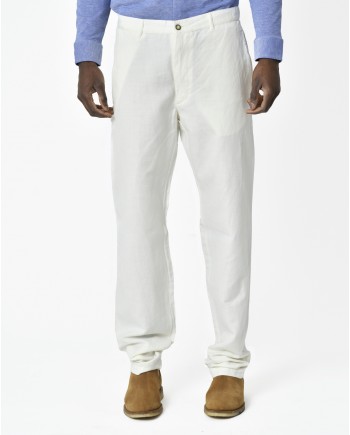 Pantalon large blanc Rodrigo 