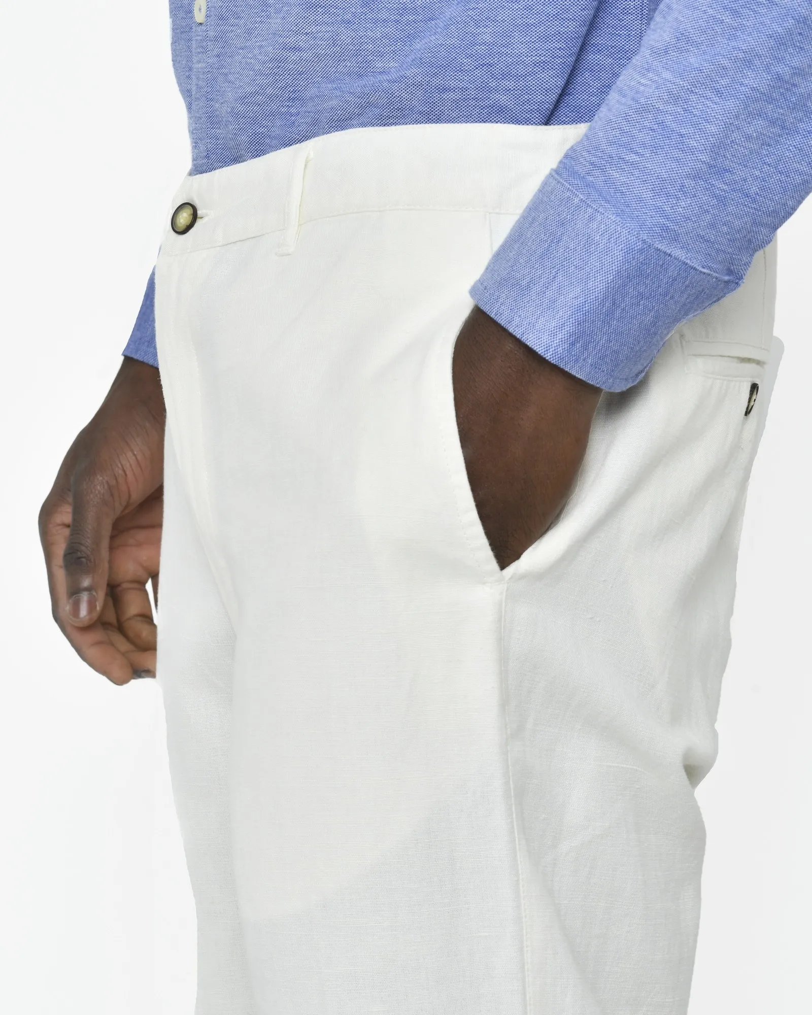 Pantalon large blanc Rodrigo 