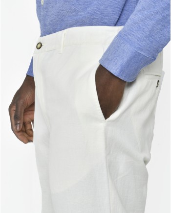 Pantalon large blanc Rodrigo 