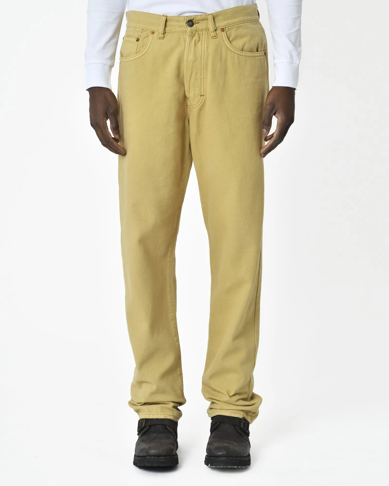 Pantalon jaune 120% Lino 