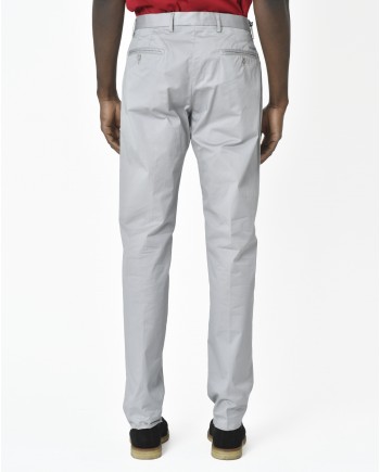 Pantalon Gris clair avec logo brodé Rodrigo 