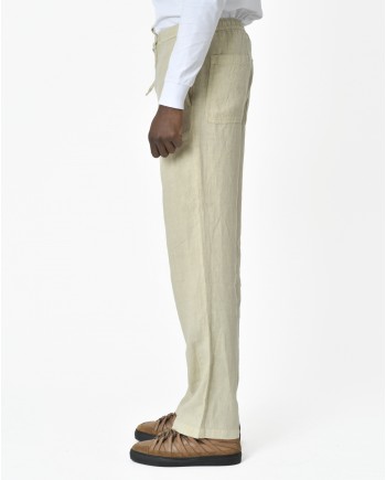 Pantalon brun clair 120% Lino 