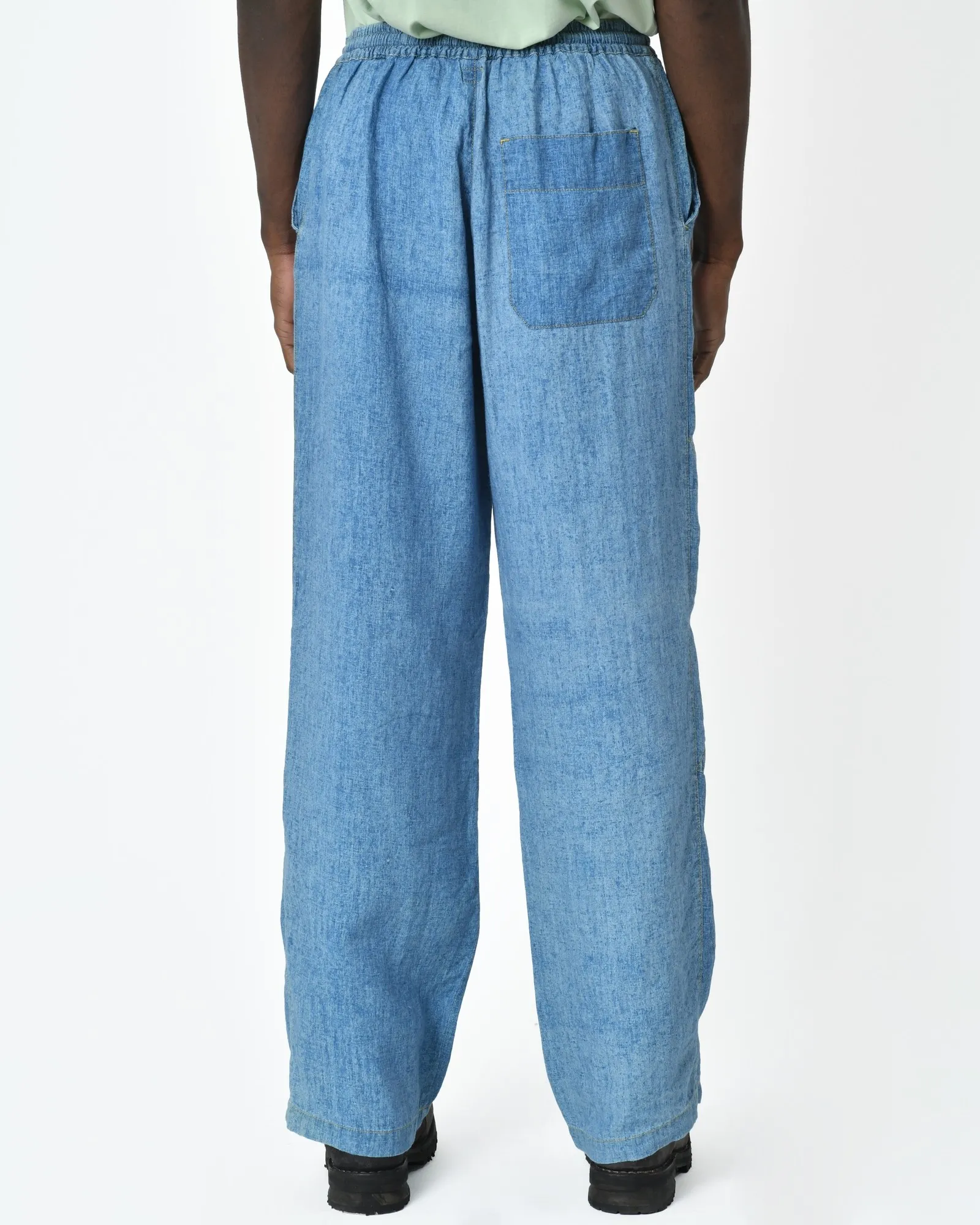 Pantalon bleu clair 120% Lino 