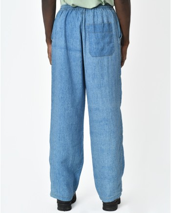 Pantalon bleu clair 120% Lino 