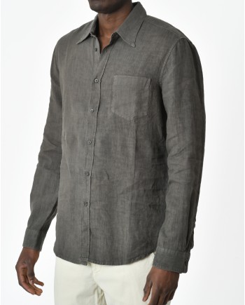 Chemise brun 120% Lino 