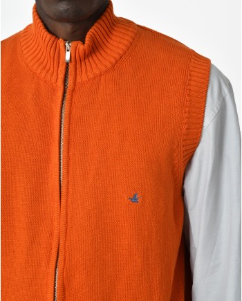 Gilet orange Brooksfield 