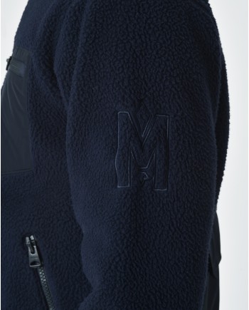 Polaire bleu nuit Mackage 