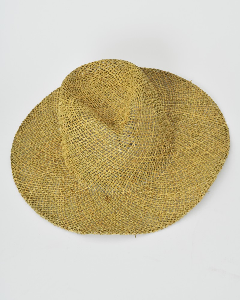 Chapeau unisex en raphia Reinhard Plank 