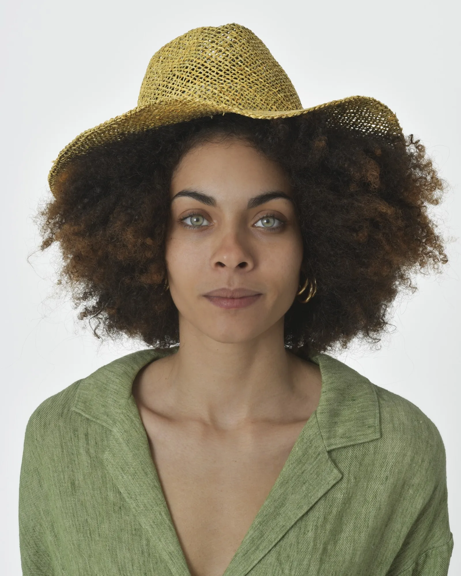 Chapeau unisex en raphia Reinhard Plank 