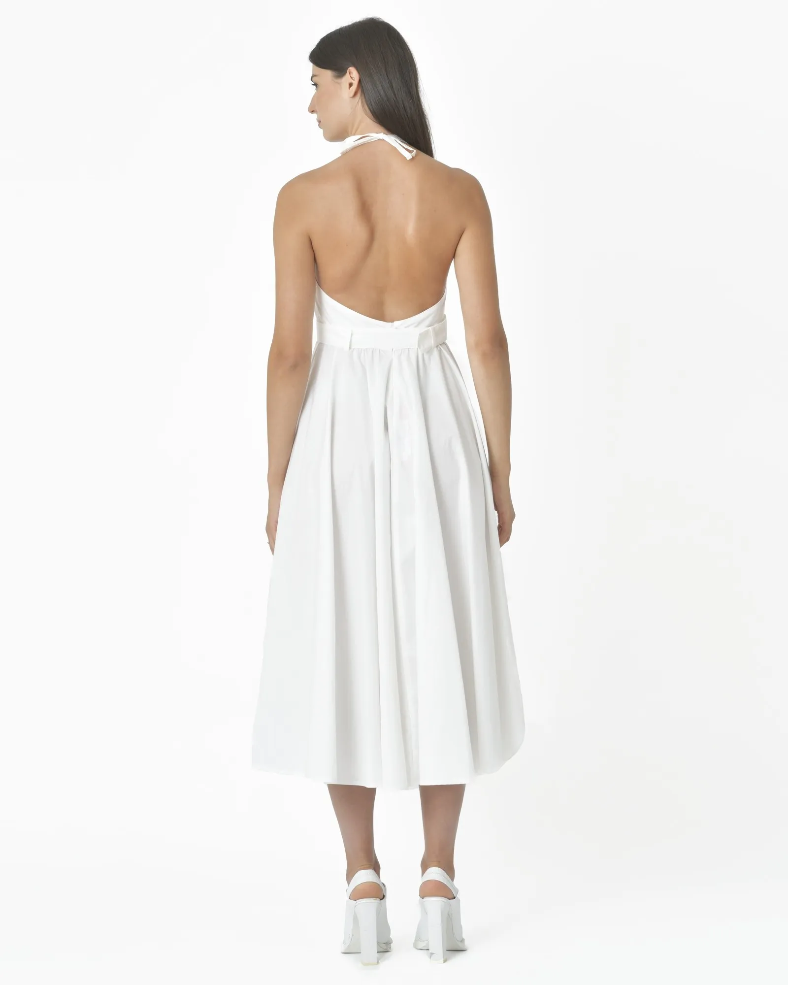 Robe bustier d’été en coton Virginia Bizzi 