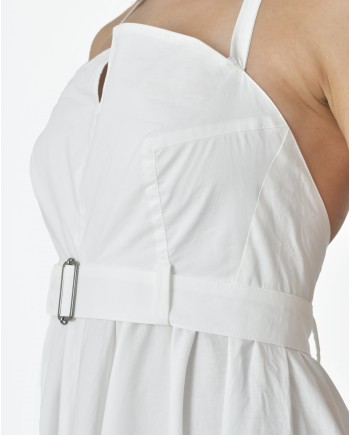 Robe bustier d’été en coton Virginia Bizzi 