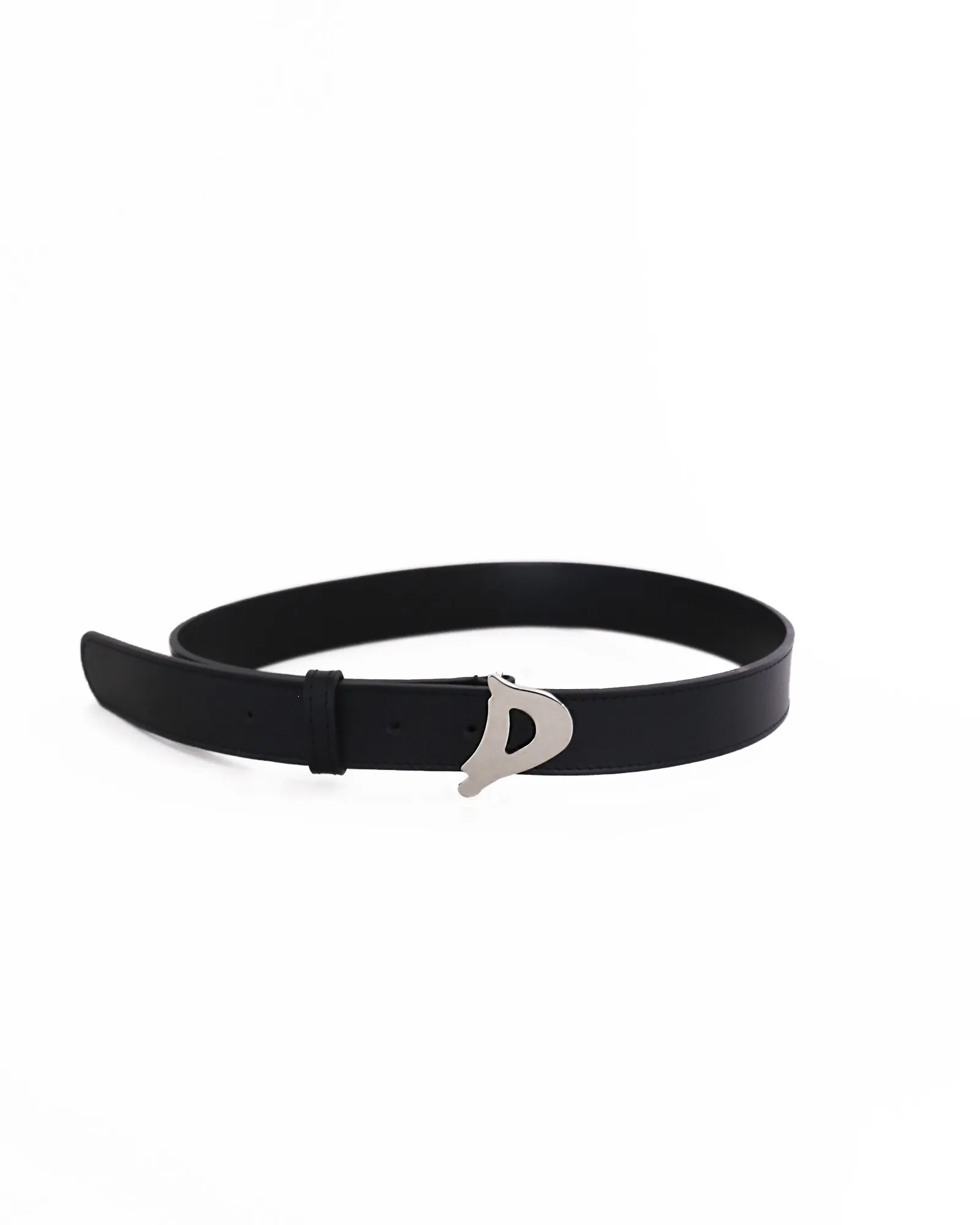 Ceinture noire en cuir  Dondup 