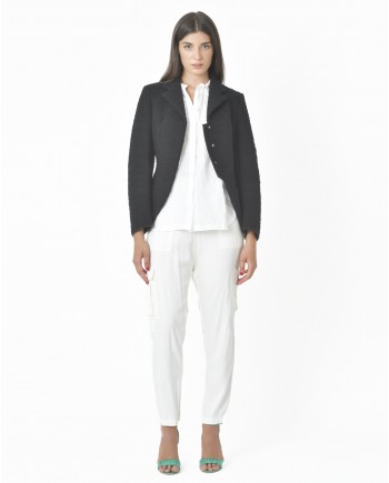 Veste tailleur asymétrique Hache 