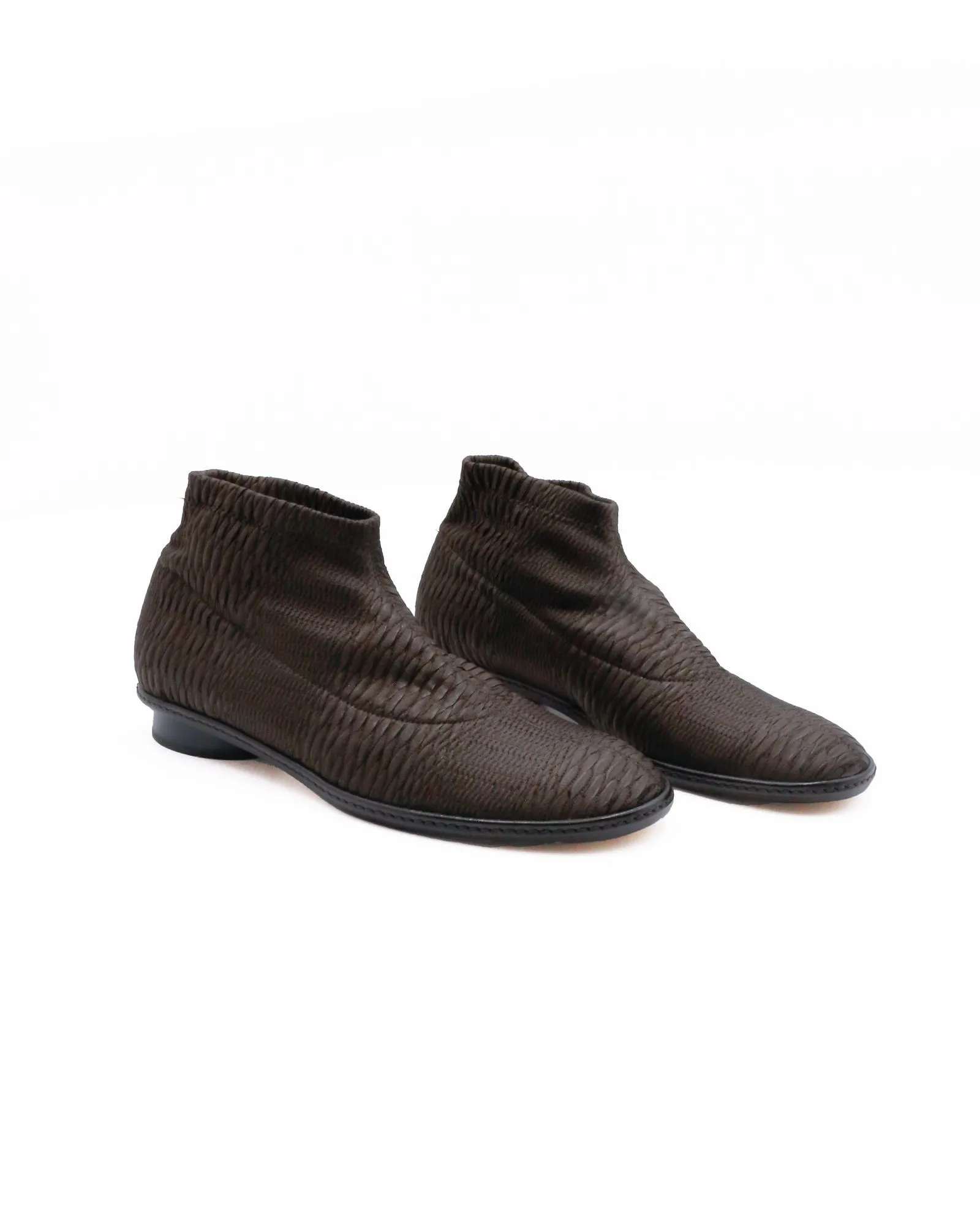 Bottines marron Antonio Barbato 