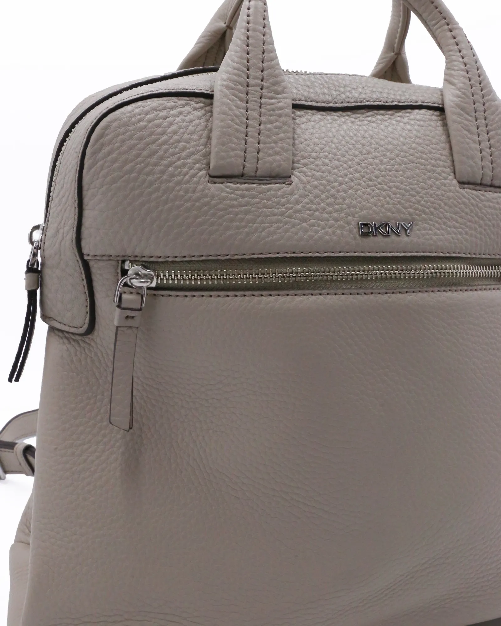 Sac à dos en cuir beige Dkny 