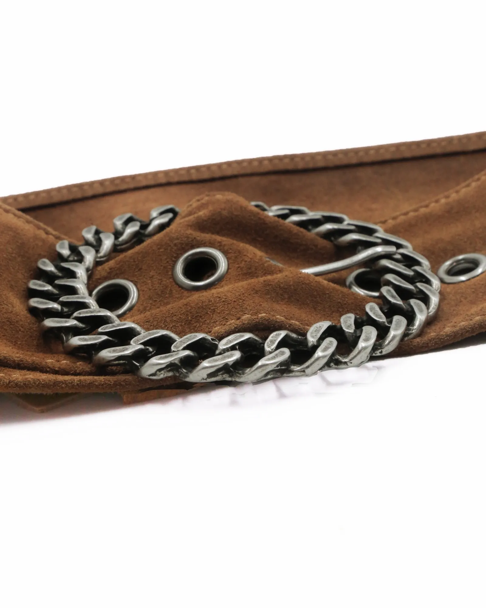 Ceinture en cuir camel Bsb 