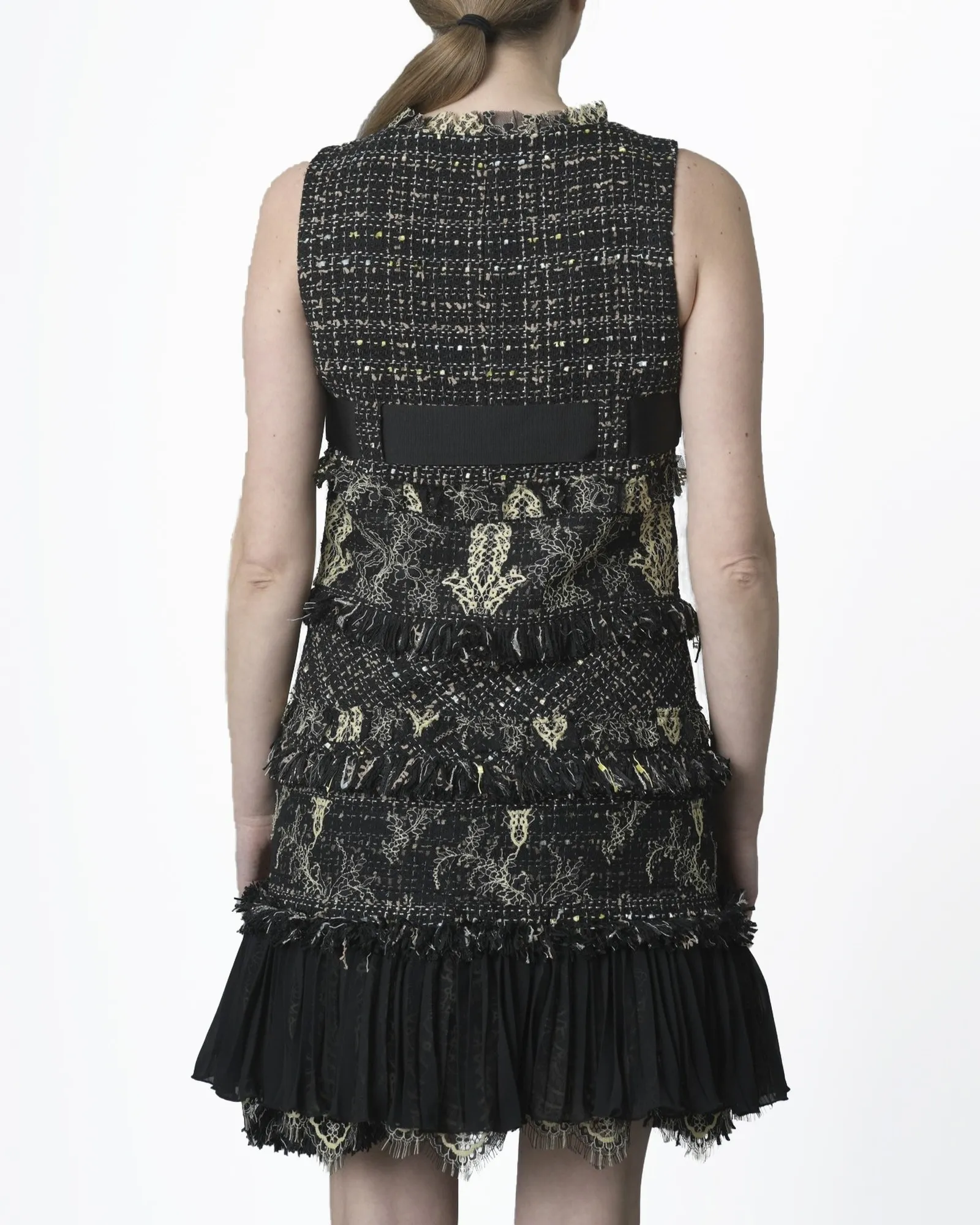 Robe en tweed Edward Achour 