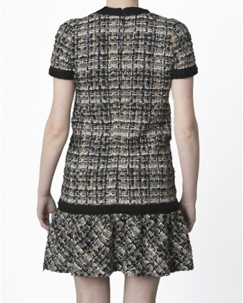 Robe en tweed Edward Achour 