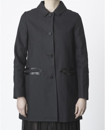 Manteau noir Sessùn 