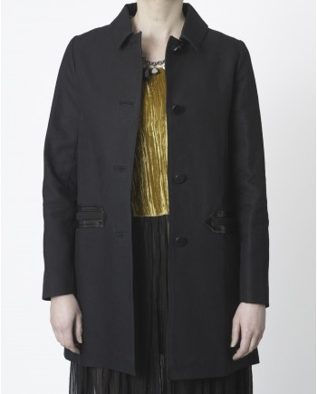 Manteau noir Sessùn 