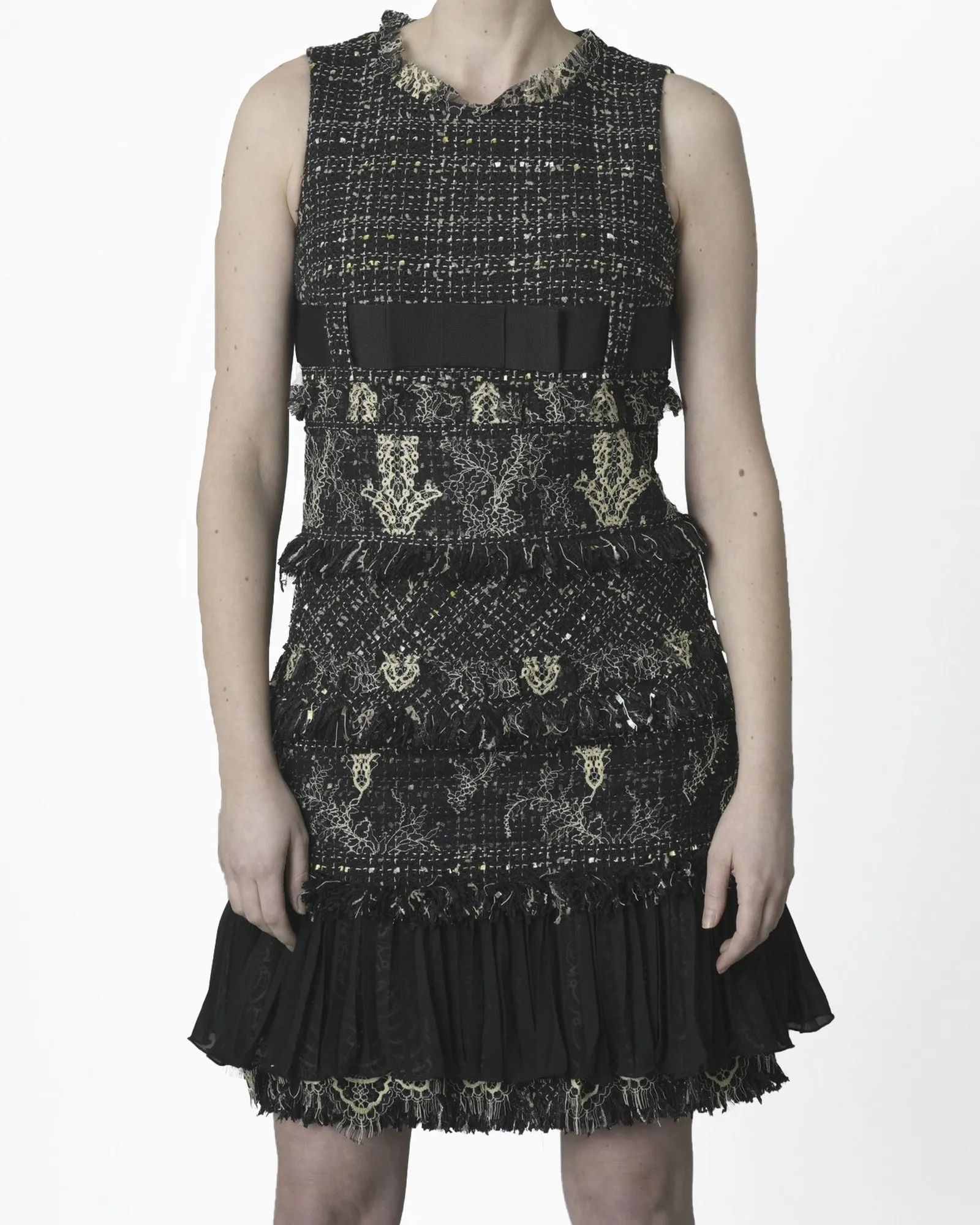 Robe en tweed Edward Achour 