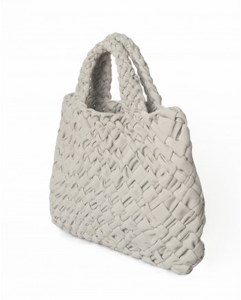 Sac cabas en toile tressée Falorni 