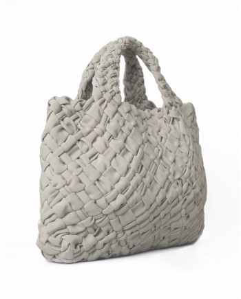 Sac cabas en toile tressée Falorni 