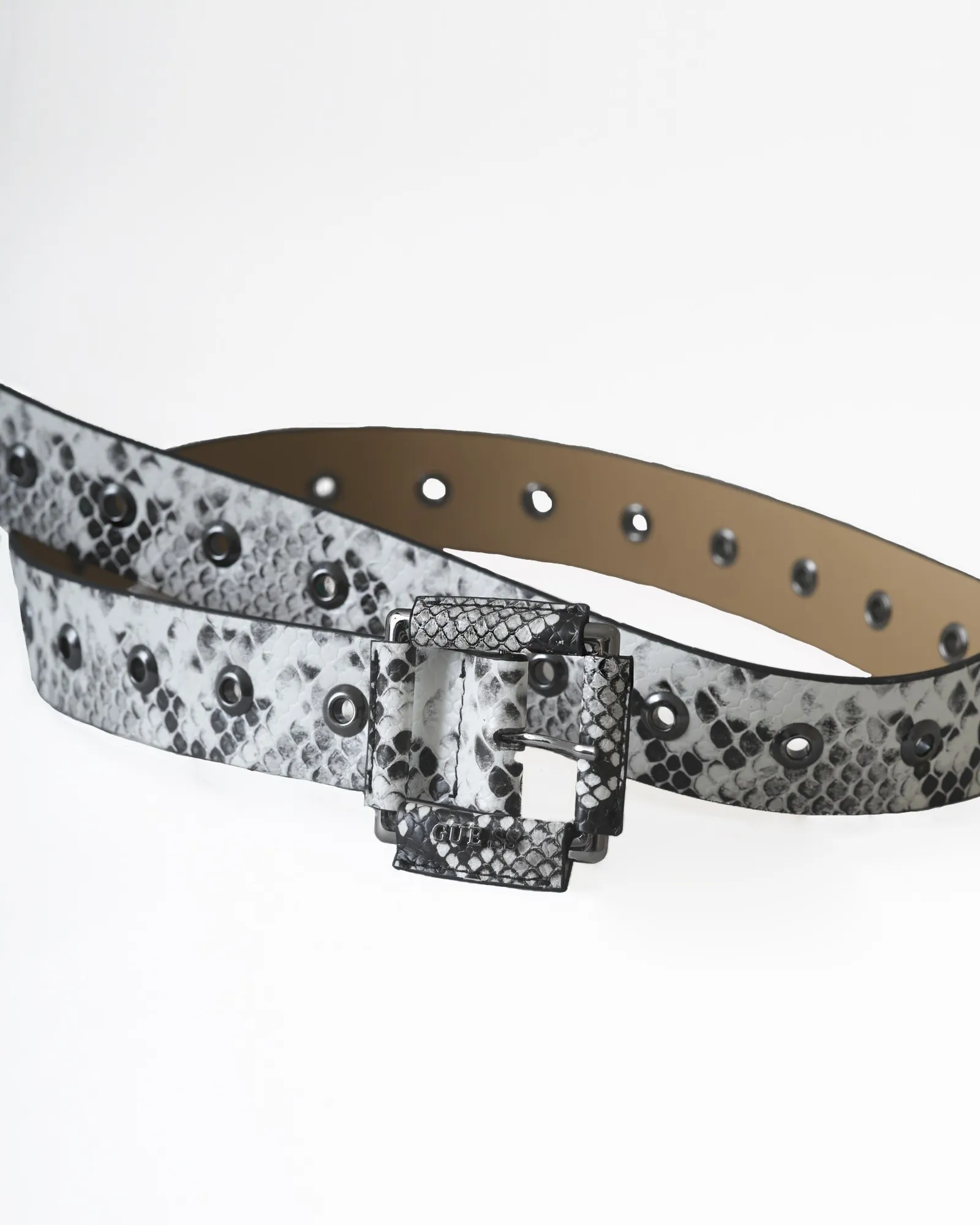 Ceinture à effet python Guess 