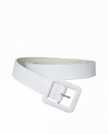 Ceinture en cuir double tour Nude 